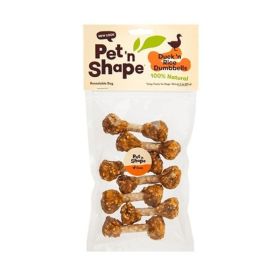 Pet 'n Shape Duck 'n Rice Dumbbells Dog Treats - 3 oz