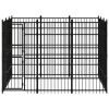 Outdoor Dog Kennel Steel 89.2 ft¬≤